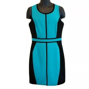 New York & Co Women Size 10 Sleeveless Sheath Dres